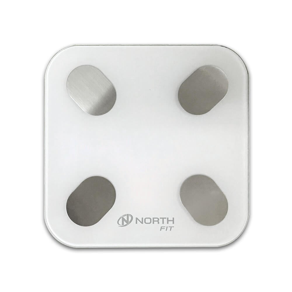 เครื่องชั่งน้ำหนักอัจฉริยะ NORTH FITNESS สีขาว_1